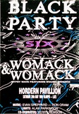 Title: b'Black Party six. Womack and Womack.' | Date: 1989 | Technique: b'screenprint, printed in colour, from three stencils'