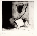 Artist: b'Kelly, William.' | Title: b'not titled' | Date: 1964 | Technique: b'etching and aquatint, printed in black ink, from one plate' | Copyright: b'\xc2\xa9 William Kelly'