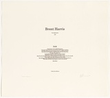 Artist: Harris, Brent. | Title: Drift I-X | Date: 1998 | Technique: etchings, printed in brown ink, each from one copper plate
