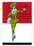 Artist: PEARCE, Robert | Title: Do you like my new fashion collection? | Date: 1988 | Technique: offset-lithograph, printed in colour, from multiple plates