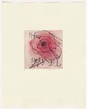 Artist: b'Headlam, Kristin.' | Title: b'Oh Rose III' | Date: 1997 | Technique: b'aquatint and drypoint, printed in colour, from multiple copper plates'