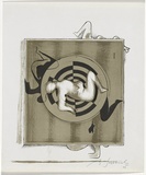 Artist: b'SELLBACH, Udo' | Title: b'(Target)' | Date: 1966 | Technique: b'lithograph, printed in colour, from three stones'