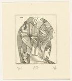 Artist: SELLBACH, Udo | Title: not titled | Date: 1960-80 | Technique: etching