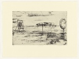 Artist: Mortensen, Kevin. | Title: Tournament | Date: 2005 | Technique: etching, printed in black ink, from one copper plate | Copyright: © Kevin Mortensen