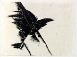 Artist: b'Roberts, Neil.' | Title: b'Eruptions 2' | Date: 1991 | Technique: b'pigment-transfer, printed in brown ink, from one bitumen paper plate'