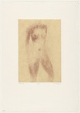 Artist: b'Defteros, June.' | Title: b'Nubile' | Date: c1994 | Technique: b'sugarlift aquatint, printed in red-purple ink, from one plate'