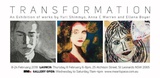 Transformations: An exhibition of work by Yuri Shimmyo, Anna C Warren and Ellena Boter.