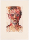 Artist: b'Hood, Cherry' | Title: b'Roger.' | Date: 2002 | Technique: b'etching and spit-bite aquatint, printed in colour, from three plates'