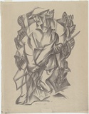 Artist: b'Hinder, Frank.' | Title: b'Advance' | Date: 1947 | Technique: b'lithograph, printed in black ink, from one stone'