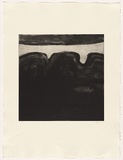 Artist: b'Wright, Judith.' | Title: b'not titled [undulating line]' | Date: 1994 | Technique: b'aquatint, printed in black ink, from from one plate' | Copyright: b'\xc2\xa9 Judith Wright'