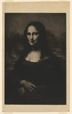 Artist: b'Menpes, Mortimer.' | Title: b'(Mona Lisa)' | Technique: b'etching and drypoint, printed in black ink, from one plate'