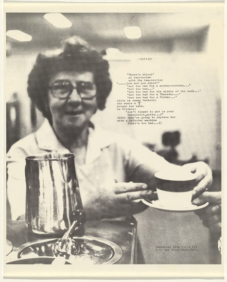 Artist: UNKNOWN | Title: 925 magazine poster - poem by Jeltje - Melbourne. | Date: c.1978 | Technique: screenprint