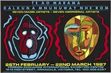 Title: b'Te Ao Marama' | Date: 1987 | Technique: b'screenprint, printed in colour, from four stencils'