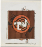 Artist: b'SELLBACH, Udo' | Title: b'(Target)' | Date: 1966 | Technique: b'lithograph, printed in colour, from four stones'