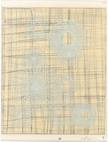 Artist: BAND, David | Title: Unknown [1]. | Date: 2003 | Technique: screenprint on etching, printed in colour, from multiple stencils and plates; hand worked spirograph patterns