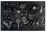 Artist: PWERLE, Lucy | Title: not titled [No.58] | Date: 1990 | Technique: woodcut, printed in black ink, from one block