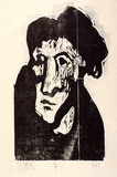 Artist: b'Lincoln, Kevin.' | Title: b'not titled' | Date: 1967 | Technique: b'woodcut, printed in black ink, from one block' | Copyright: b'\xc2\xa9 Kevin Lincoln. Licensed by VISCOPY, Australia'