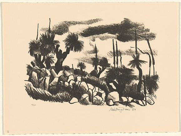 Title: b'Boya' | Date: 1982 | Technique: b'lithograph, printed in black ink, from one stone'