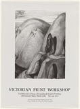 Artist: b'Johnstone, Ruth.' | Title: b'Poster: Victorian Print Workshop' | Date: 1987 | Technique: b'lithograph, printed in black ink, from one stone'