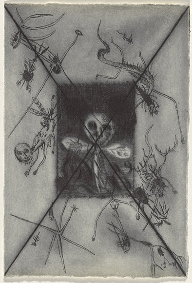 Artist: b'Uhlmann, Paul.' | Title: b'New Insecta Queensland by A A Girault.' | Date: 1989 | Technique: b'etching'