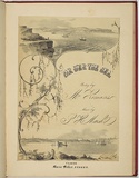 Artist: THOMAS, Edmund | Title: Far o'er the sea | Date: 1857 | Technique: lithograph, printed in colour, from two stones (black ink and buff tint)