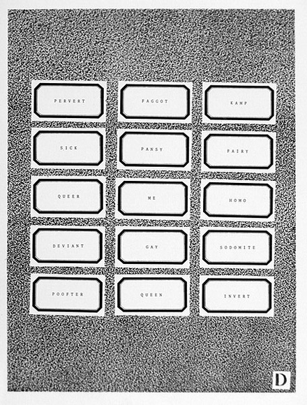 Artist: b'McDiarmid, David.' | Title: b'(15 labels with various titles)' | Date: (1979) | Technique: b'offset-lithograph, printed in black ink'