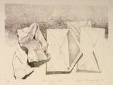 Artist: b'RICHARDSON, Berris' | Title: b'Sobre un Sobre' | Date: 1974 | Technique: b'lithograph, printed in colour, from two stones [or plates]'