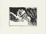 Artist: Lee, Graeme. | Title: Staged | Date: 1996, September | Technique: lithograph, printed in black ink, from one stone