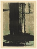 Artist: b'KING, Grahame' | Title: b'Floating tower' | Date: 1963 | Technique: b'lithograph, printed in colour, from three stones [or plates]'