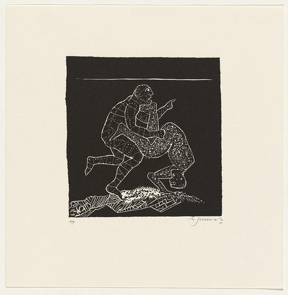 Artist: b'SELLBACH, Udo' | Title: b'not titled' | Date: 1960-80 | Technique: b'etching'