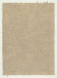 Artist: b'MADDOCK, Bea' | Title: b'Four pages (I)' | Date: 1988 | Technique: b'letterpress, printed in white ink, from commercial printing plates'