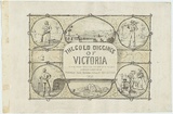 Title: b'The gold diggings of Victoria.' | Date: 1852 | Technique: b'lithograph, printed in colour, from multiple stones'