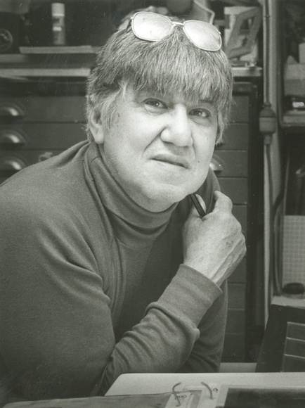 Artist: b'Heath, Gregory.' | Title: b'Portrait of Lewis Morley, Australian photographer and printmaker, 1992' | Date: 1992