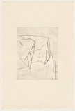 Title: b'Bed 3' | Date: 1978 | Technique: b'drypoint, printed in black ink, from one perspex plate'