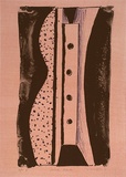 Artist: Lincoln, Kevin. | Title: Pink flute | Date: 1991 | Technique: lithograph, printed in colour, from two stones