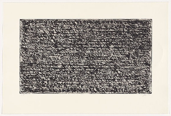 Artist: b'LOANE, John' | Title: b'Honestly, my head is completely full of cobwebs [6]' | Date: 2002 | Technique: b'etching, printed in black ink, from one copper plate'