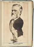 Title: b'A politician [The Hon. James MacPhearson Grant].' | Date: 15 August 1874 | Technique: b'lithograph, printed in colour, from multiple stones'