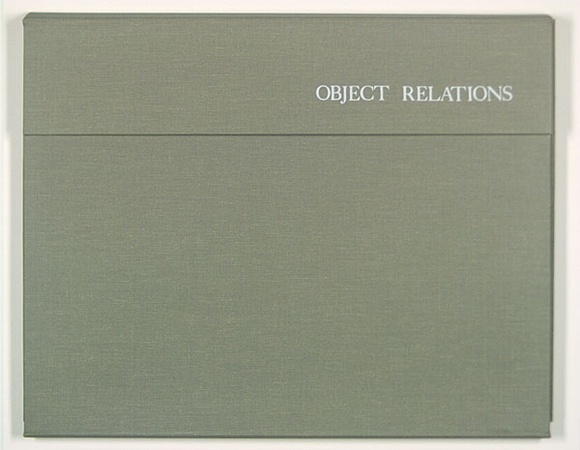 Artist: b'Burgess, Peter.' | Title: b'Object relations III.' | Date: 1990 | Technique: b'screenprint'