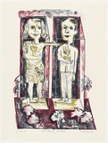 Artist: b'Sibley, Andrew.' | Title: b'The inner garden' | Date: 1990 | Technique: b'lithograph, printed in colour, from three stones'