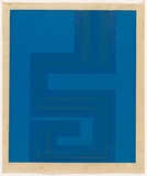 Title: b'Containment' | Date: 1972 | Technique: b'screenprint, printed in colour, from multiple stencils'