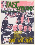 Artist: UNKNOWN | Title: FAST [Festival of Australian Student Theatre] open day | Date: c.1979 | Technique: screenprint, printed in colour, from multiple stencils