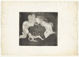 Artist: BOYD, Arthur | Title: The women's vow. | Date: (1970) | Technique: etching and aquatint, printed in black ink, from one plate | Copyright: Reproduced with permission of Bundanon Trust