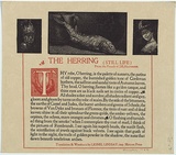 Artist: LINDSAY, Lionel | Title: The herring | Date: 1923 | Technique: woodengravings and letterpress in black and red ink | Copyright: Courtesy of the National Library of Australia