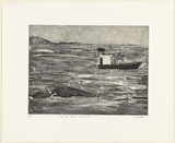 Title: b'Hill 60 lookout, Port Kembla' | Date: 2006 | Technique: b'aquatint, printed in black ink, from one plate'