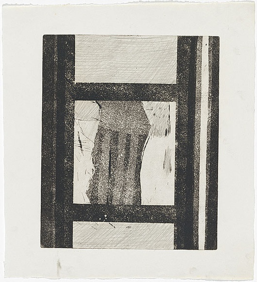 Artist: b'MADDOCK, Bea' | Title: b'not titled' | Technique: b'etching and softground etching, printed in black ink, from one plate'