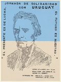 Artist: Antonio. | Title: Uruguayan solidarity. | Date: 1977 | Technique: screenprint, printed in colour, from two stencils