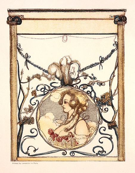 Artist: b'Conder, Charles.' | Title: b'Beauty.' | Date: 1895 | Technique: b'photo-lithograph, printed in colour'