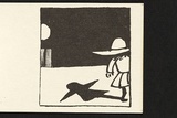 Title: b'Schoolgirl takes a flip.' | Date: 1979 | Technique: b'offset-lithograph'