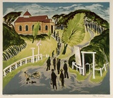 Artist: Sumner, Alan. | Title: Christmas morn | Date: 1945 | Technique: screenprint, printed in colour, from 15 stencils