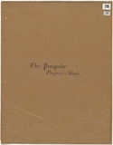 Title: The prospector [cover] | Date: 1883 | Technique: pen and ink